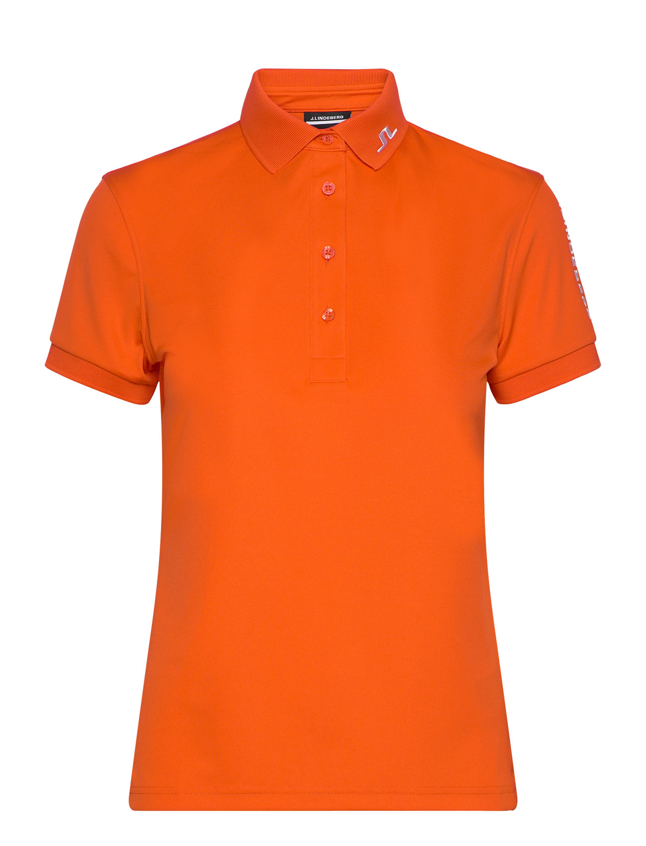 Tour Tech Polo Tops T-shirts & Tops Polos Orange J. Lindeberg