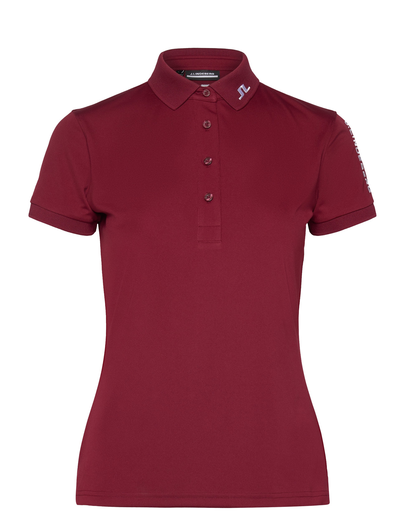 Tour Tech Polo Sport Women Sport Clothing Sports Tops & T-shirts Sport Polos Red J. Lindeberg