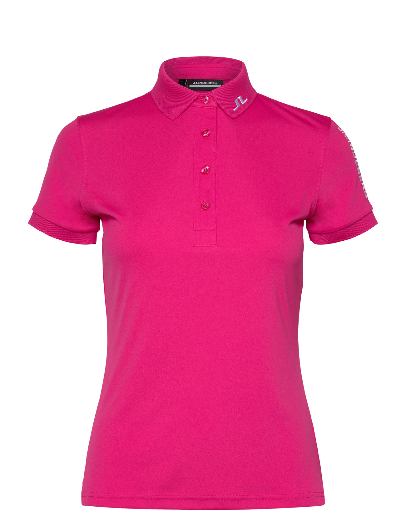 Tour Tech Polo Sport Women Sport Clothing Sports Tops & T-shirts Sport Polos Pink J. Lindeberg