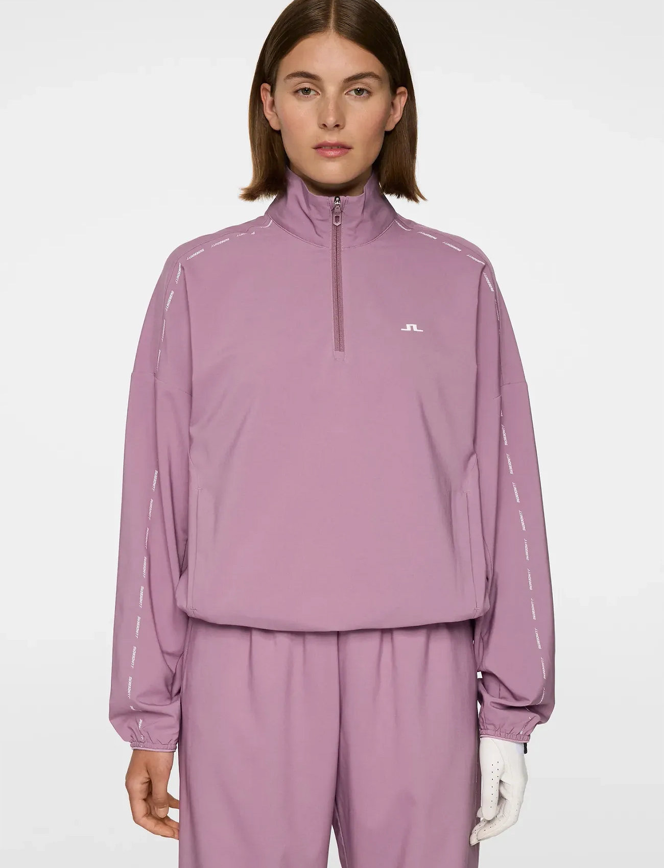 J. Lindeberg Anette Anorak, S, Purple, Sport Jackets > Sport Anoraks, Dame