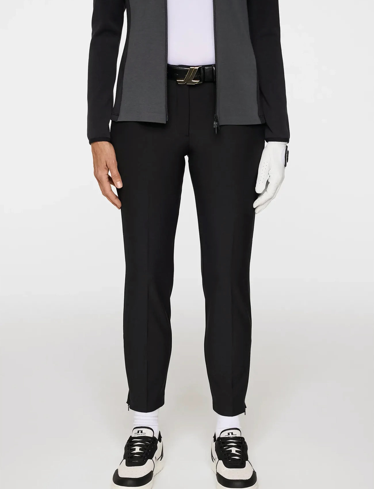 J. Lindeberg Pia Pant, 25, Black, Sport Pants > Sport Golf Pants, Dame