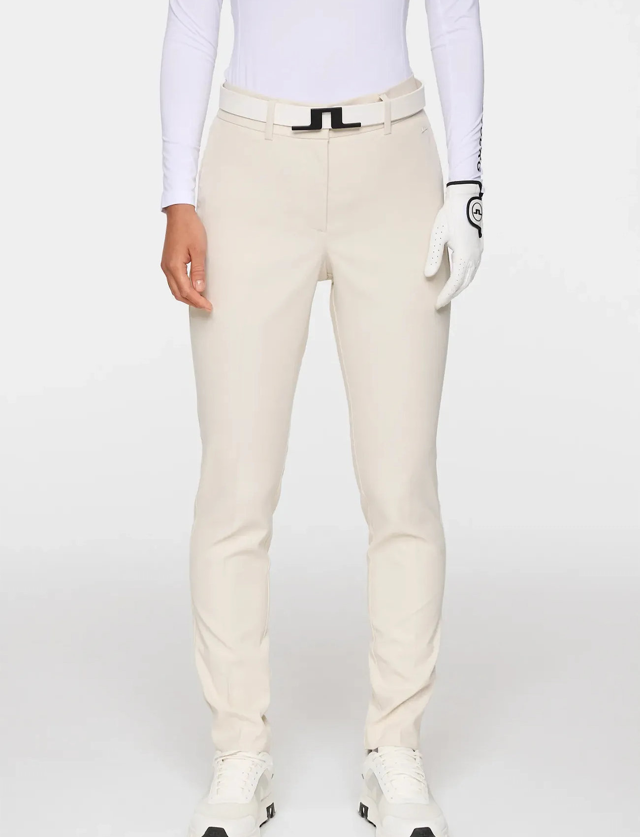 J. Lindeberg Pinja Pant, 25, Cream, Sport Pants > Sport Golf Pants, Dame