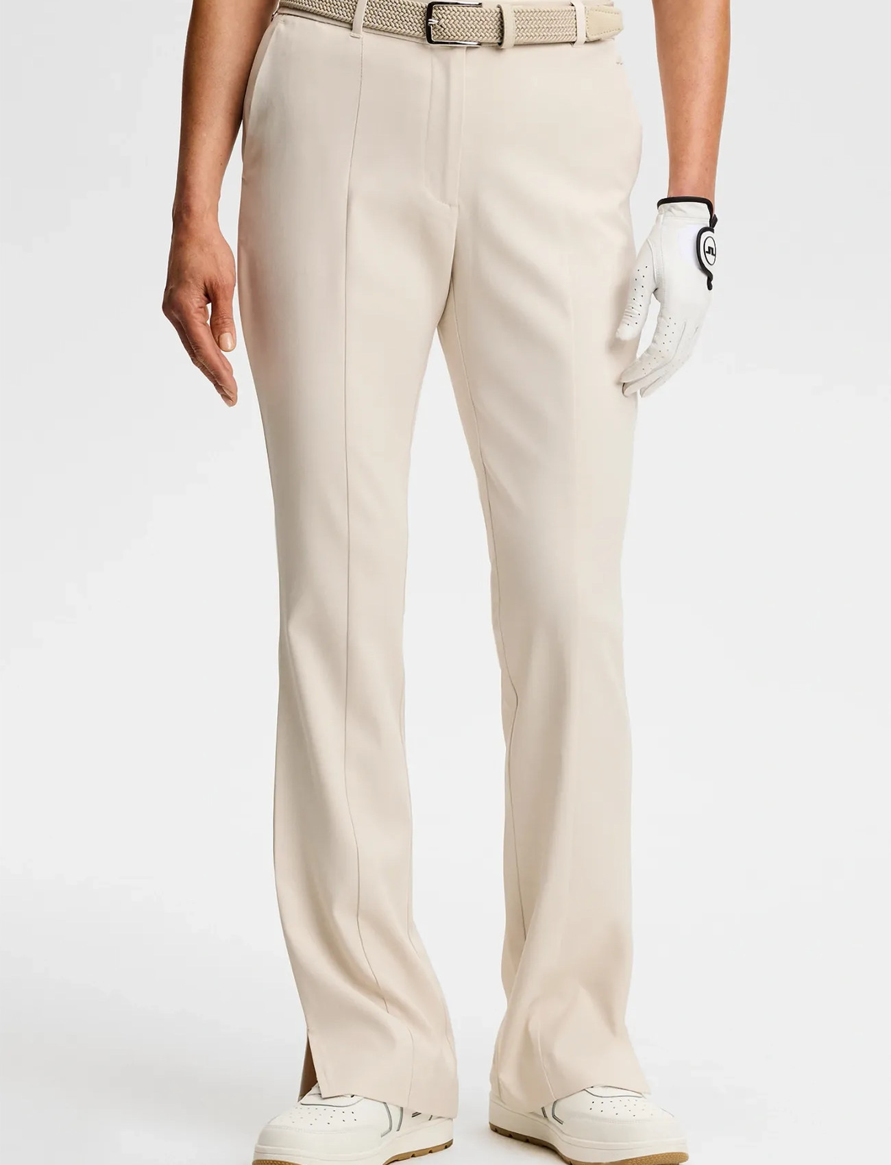 J. Lindeberg Flare Pant, 28, Cream, Sport Pants > Sport Golf Pants, Dame