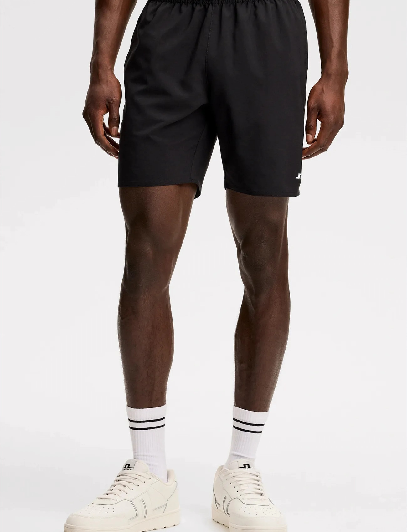J. Lindeberg Preston Shorts, S, Black, Sport Shorts > Sport Training Shorts, Herre
