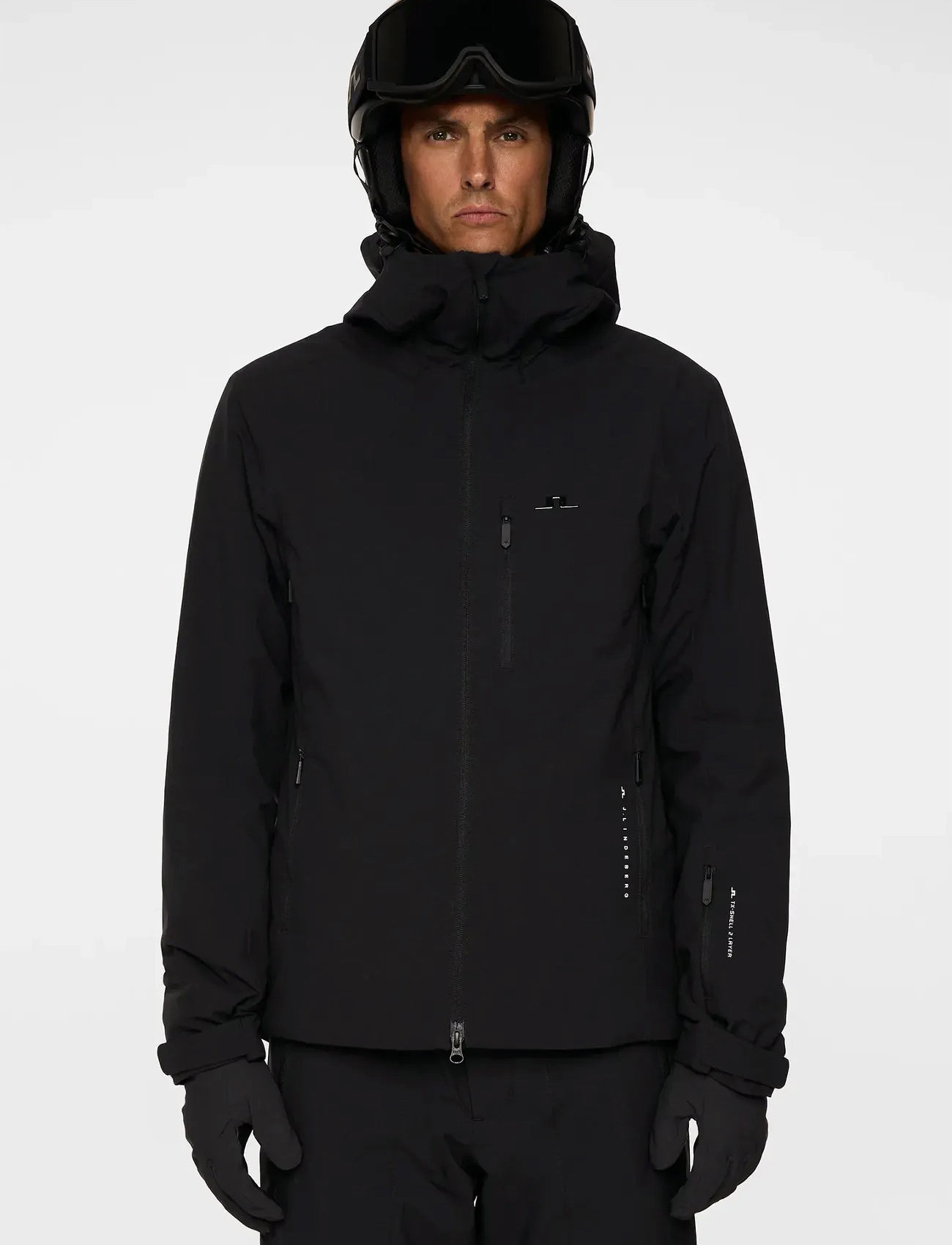 J. Lindeberg Ace Jacket, XXL, Black, Sport Jackets > Sport Ski Jackets, Herre