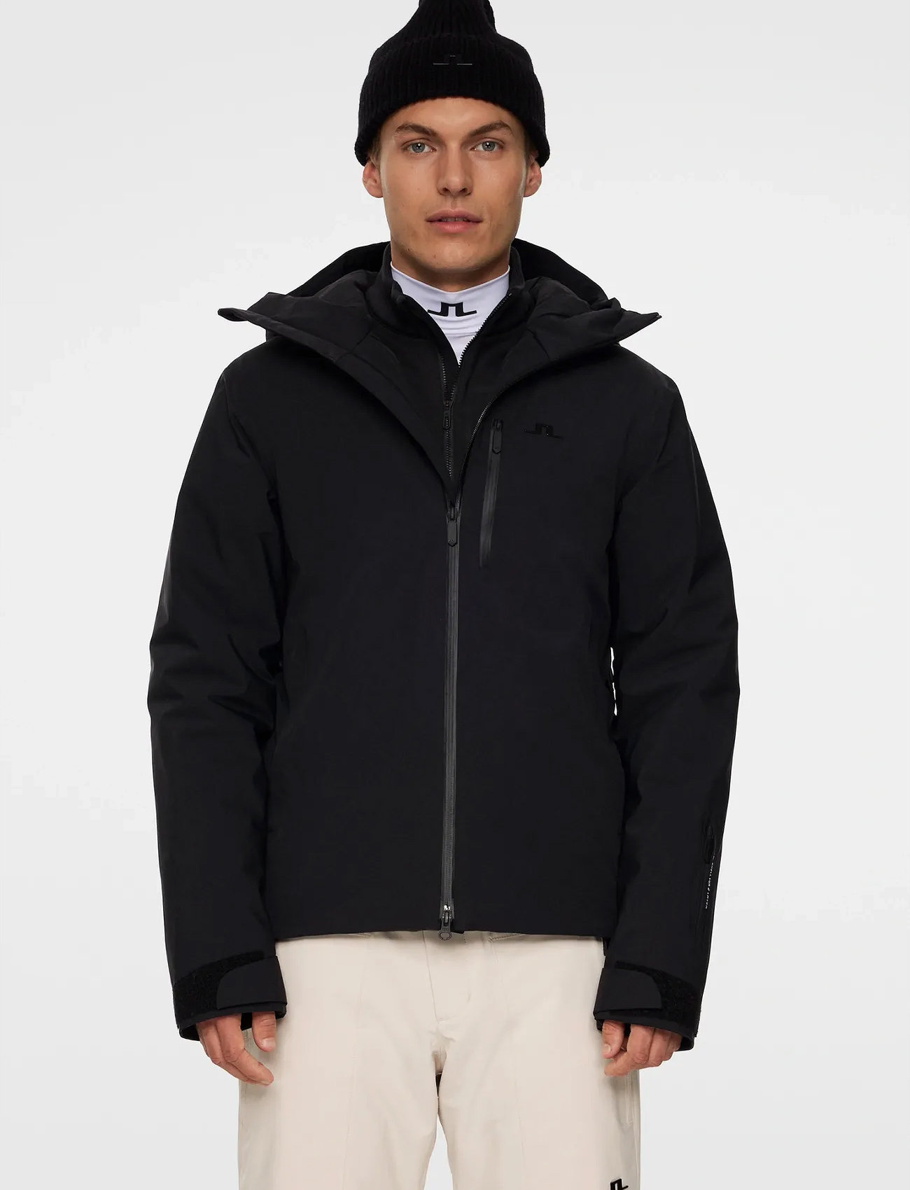 J. Lindeberg Alta Jacket, XL, Black, Sport Jackets > Sport Ski Jackets, Herre
