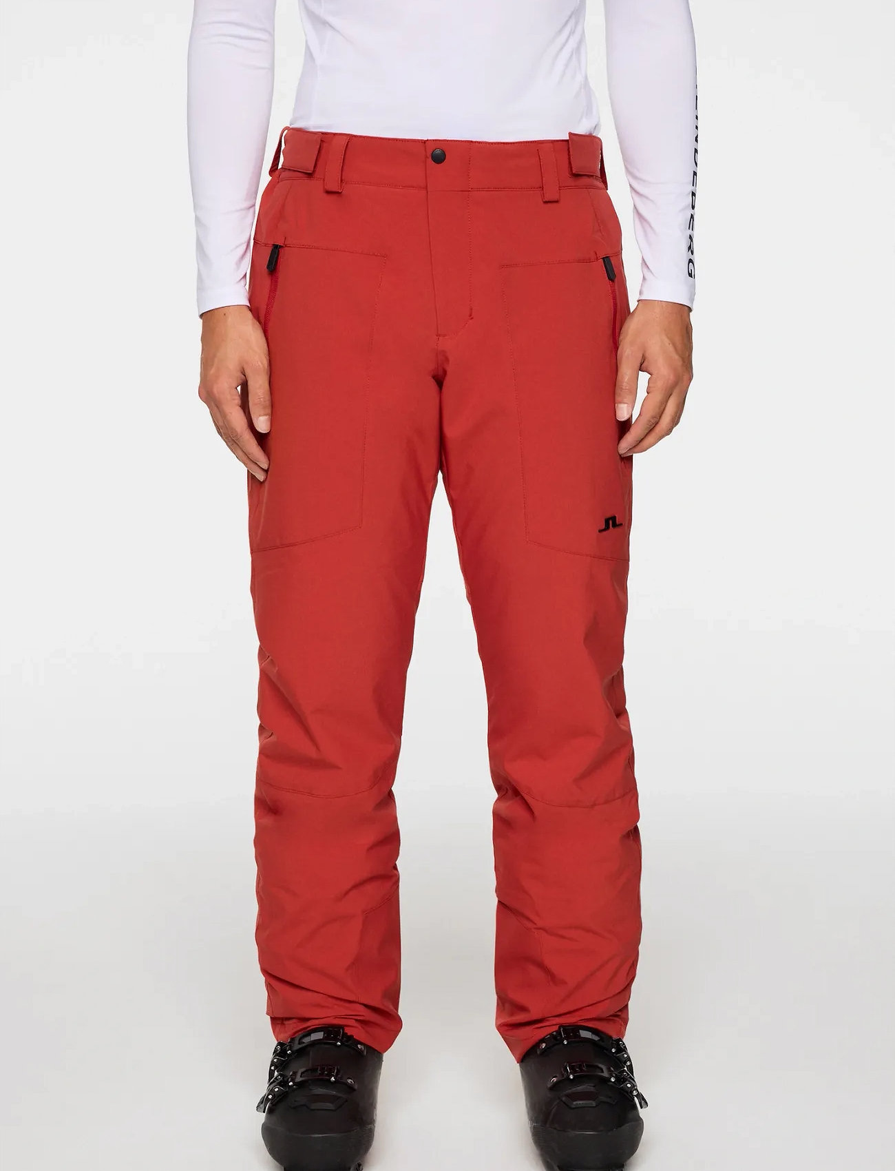 J. Lindeberg Clarke Pant, XL, Red, Sport Overtøj > Sport Ski Pants, Herre