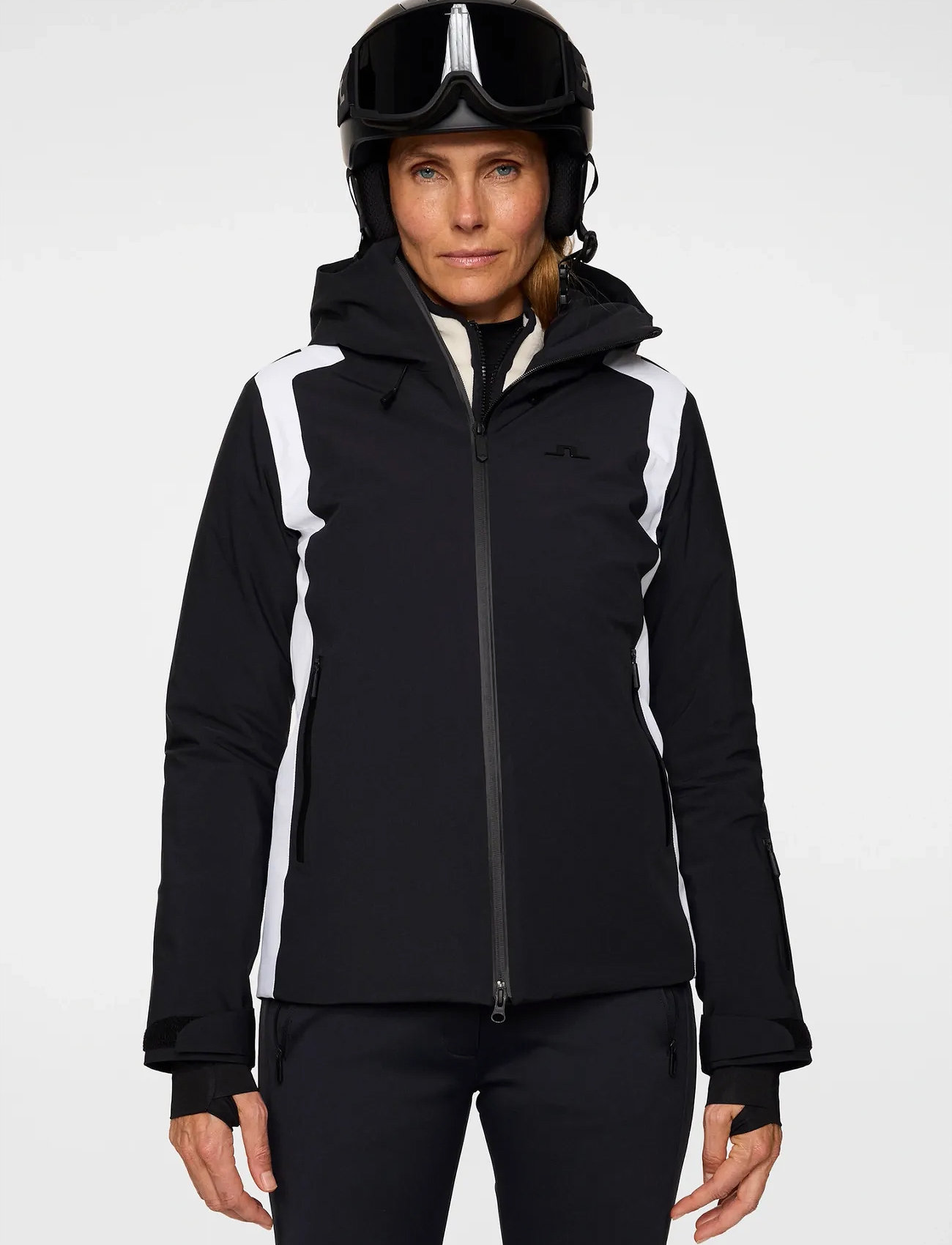 J. Lindeberg Elma Jacket, L, Black, Sport Jackets > Sport Ski Jackets, Dame