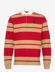 Reed Rugby Shirt - långärmade pikéer - red bell