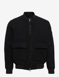 Thom Hybrid Wool Jacket - vinterjackor - black
