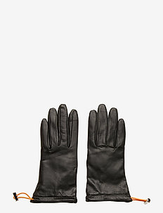JL Leather-Leather Glove - BLACK