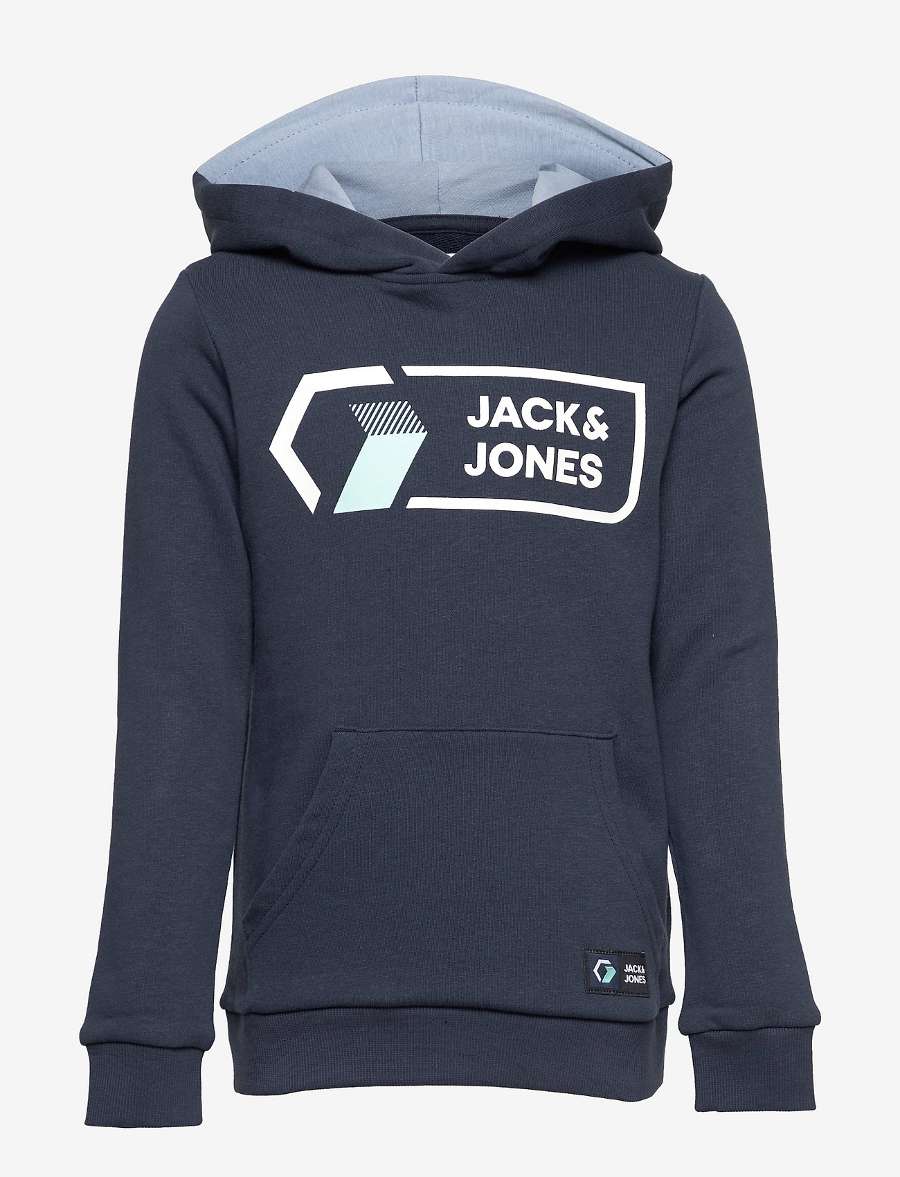 Jack & Jones - JCOLOGAN SWEAT  HOOD LN JNR - hoodies - navy blazer - 0