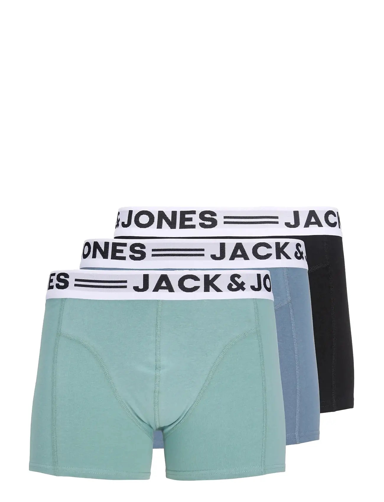 JACK & JONES Sense Trunks 3-Pack Noos Jnr Patterned - 164 - Kinder