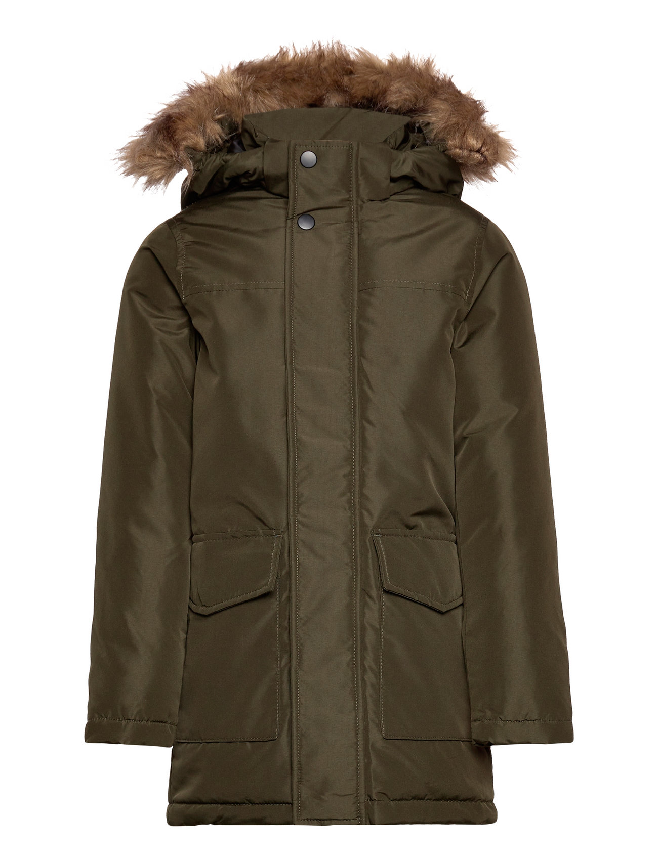 Jwhgreat Padded Parka Jnr Khaki Jack & J S
