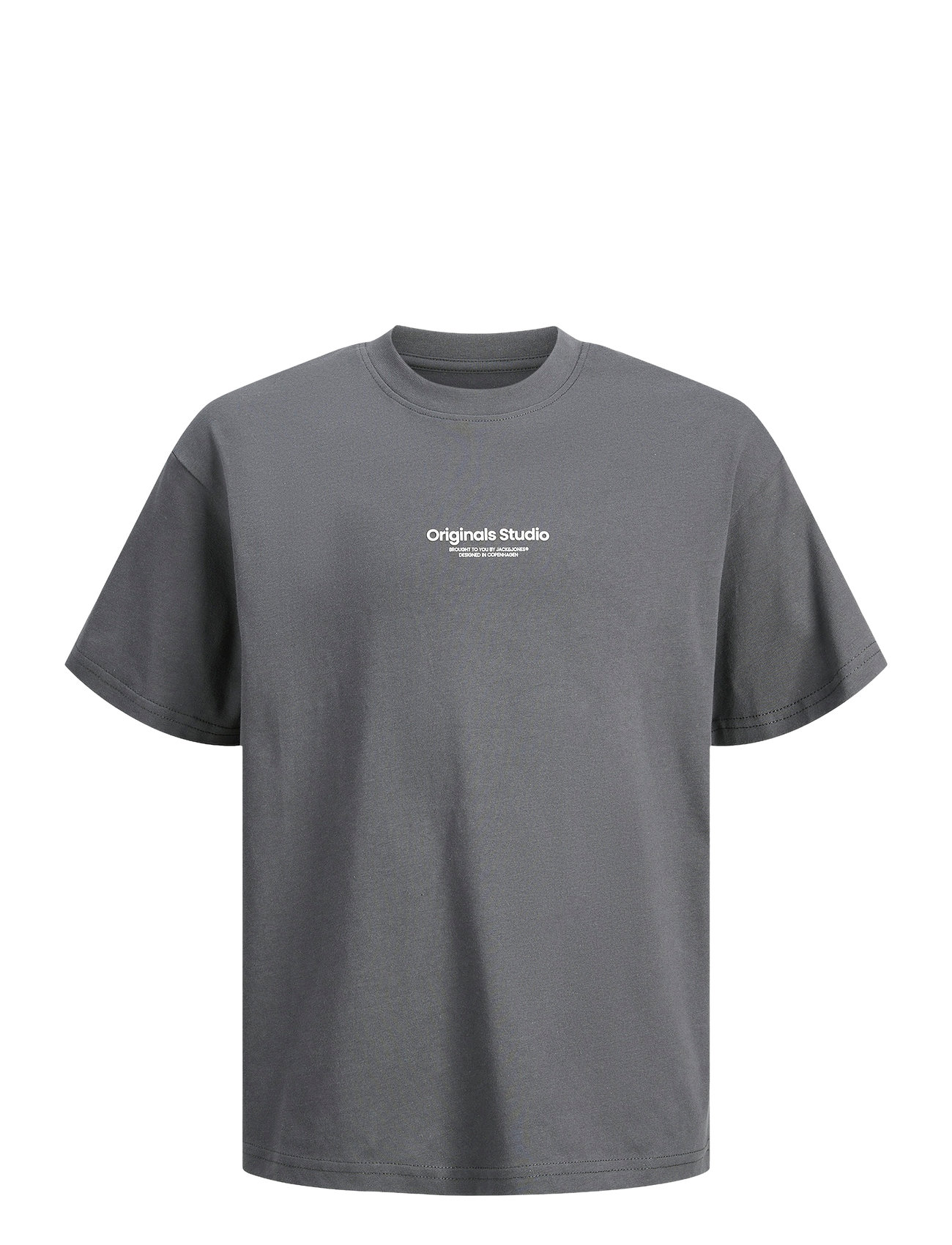 Jorvesterbro Tee Ss Crew Neck Noos Jnr Grey Jack & J S 124847