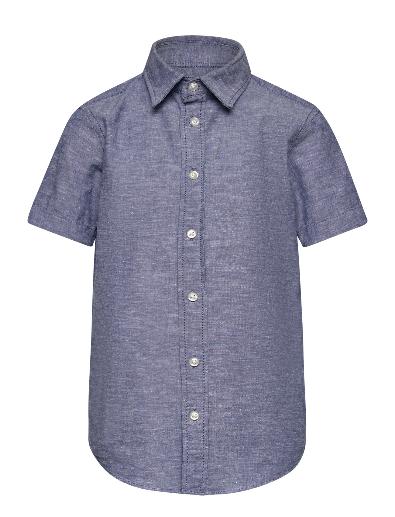 Jjelinen Blend Shirt Ss Sn Jnr Blue Jack & J S