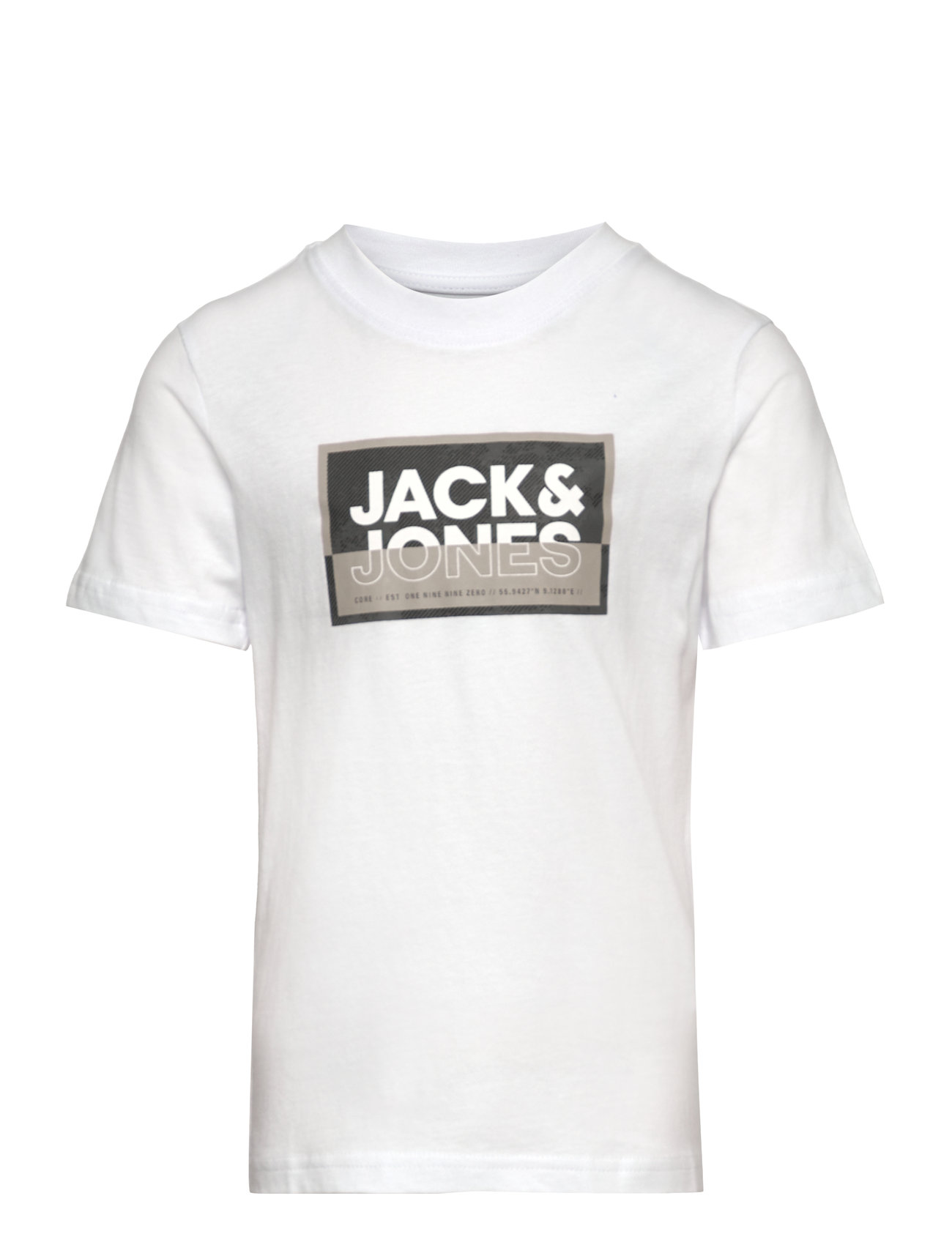 Jcologan Ss24/25 Tee Ss Crew Neck Ss Jnr White Jack & J S
