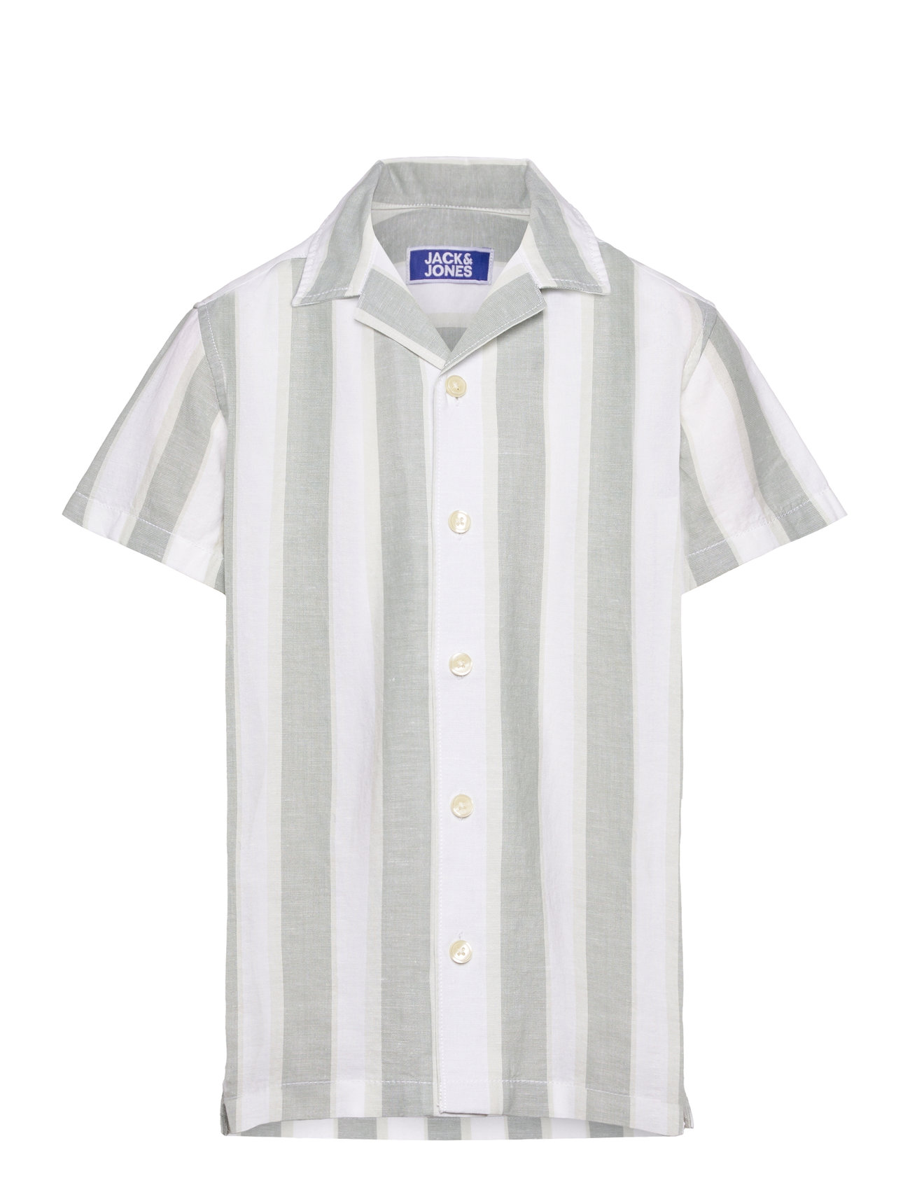 Jprccsummer Stripe Resort Shirt Ss Jnr Patterned Jack & J S