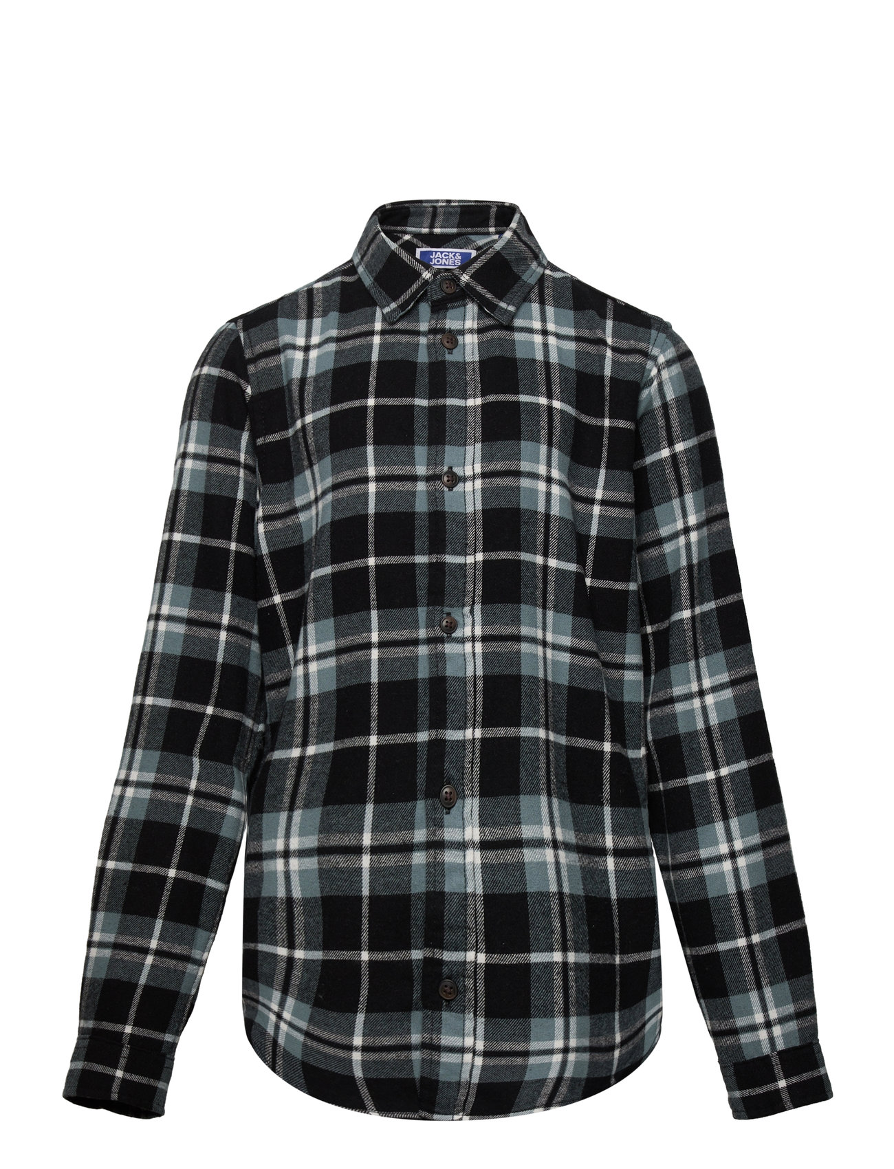 Jjjoshua Fall Flannel Shirt Ls Jnr Blue Jack & J S