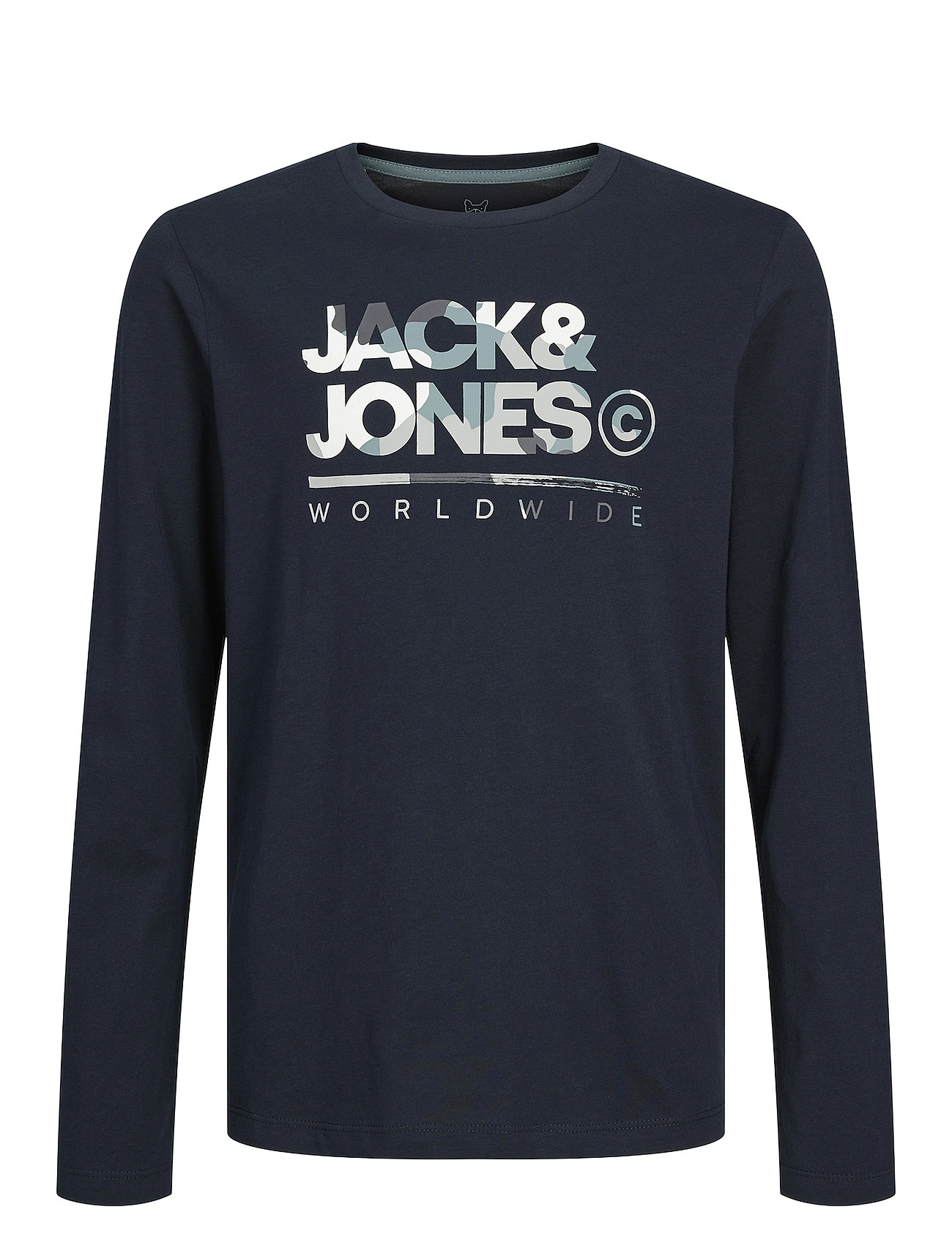 Jjluke Tee Ls Crew Neck Mni Navy Jack & J S