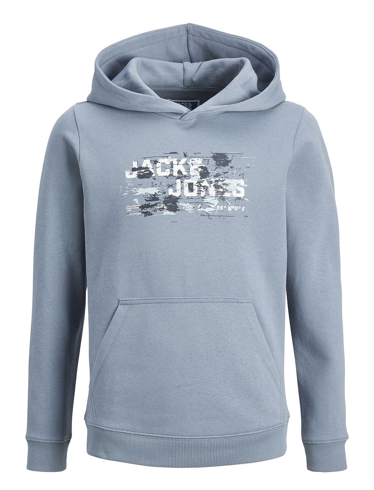 Jcooutdoor Logo Sweat Hood Sn Jnr Blue Jack & J S