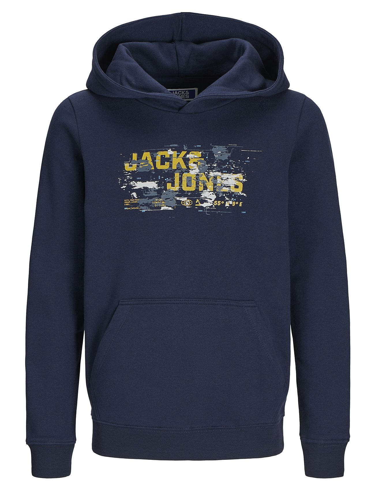 Jcooutdoor Logo Sweat Hood Sn Jnr Navy Jack & J S