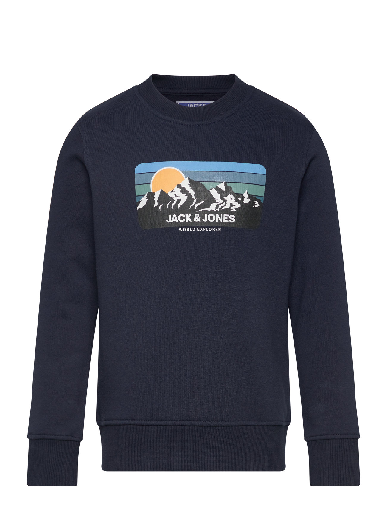 Jjpeak Sweat Crew Neck Jnr Navy Jack & J S