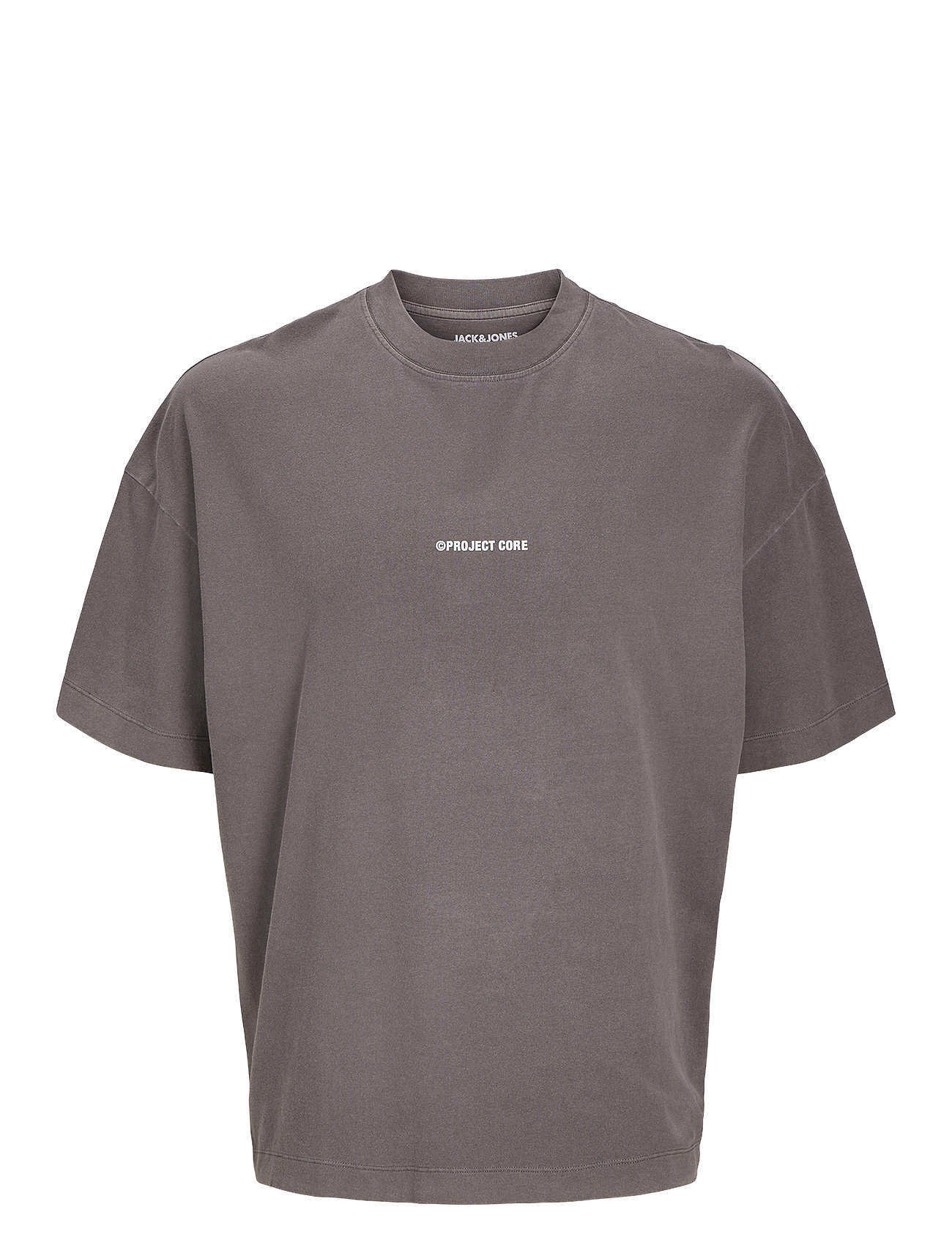 Jcokinetic Dyed Tee Ss Crew Neck Jnr Grey Jack & J S 188484