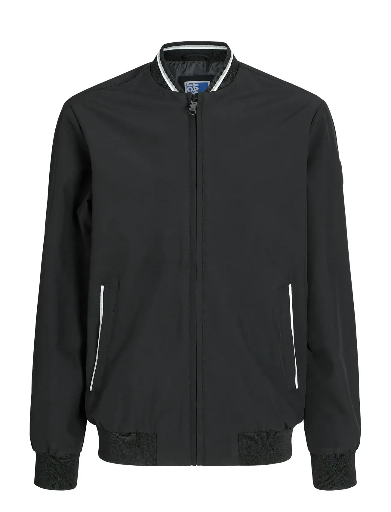 JACK & JONES Jjbrook Bomber Jnr Schwarz - 164 - Kinder