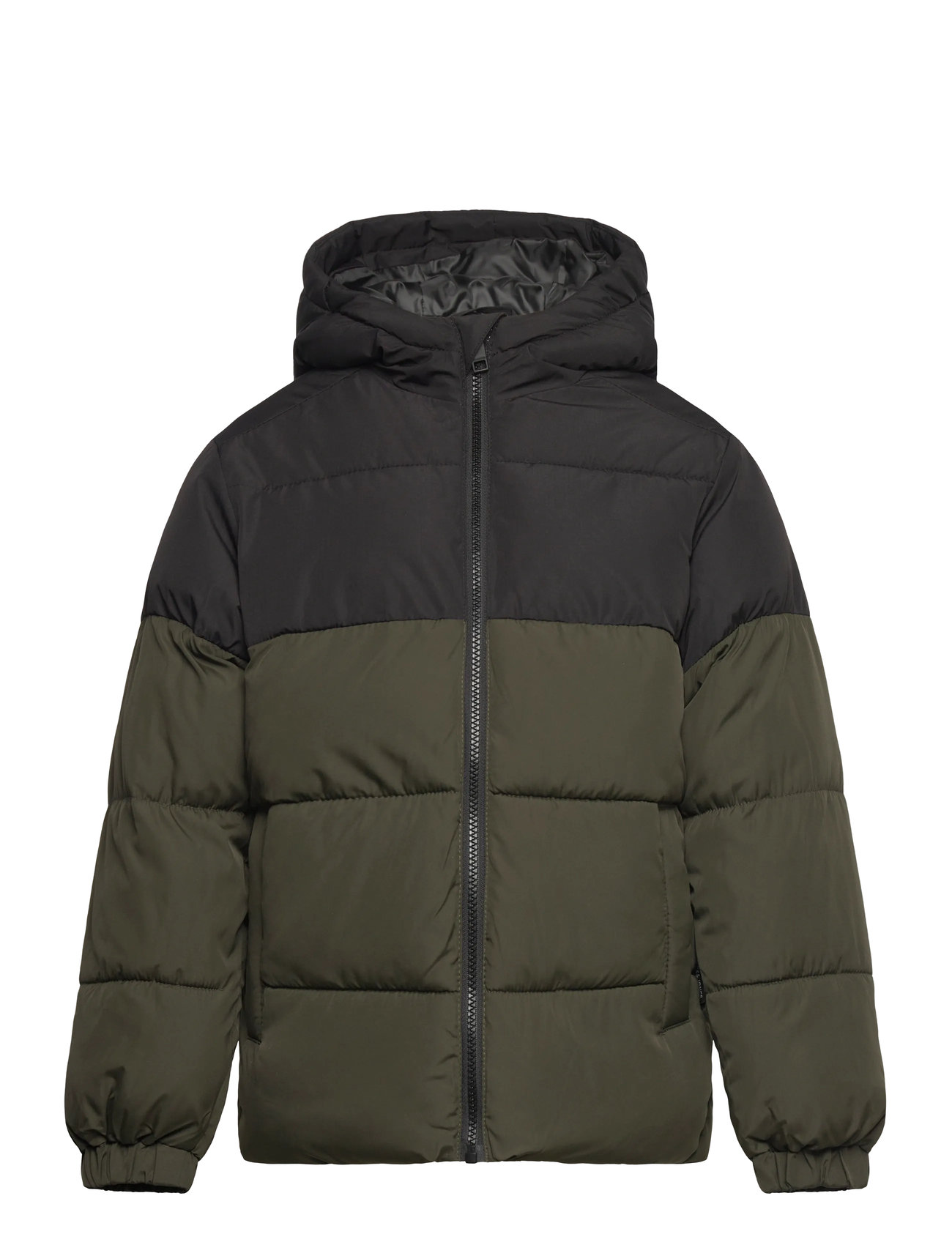 JACK & JONES Jjmaze Puffer Hood Jnr Schwarz - 152 - Kinder