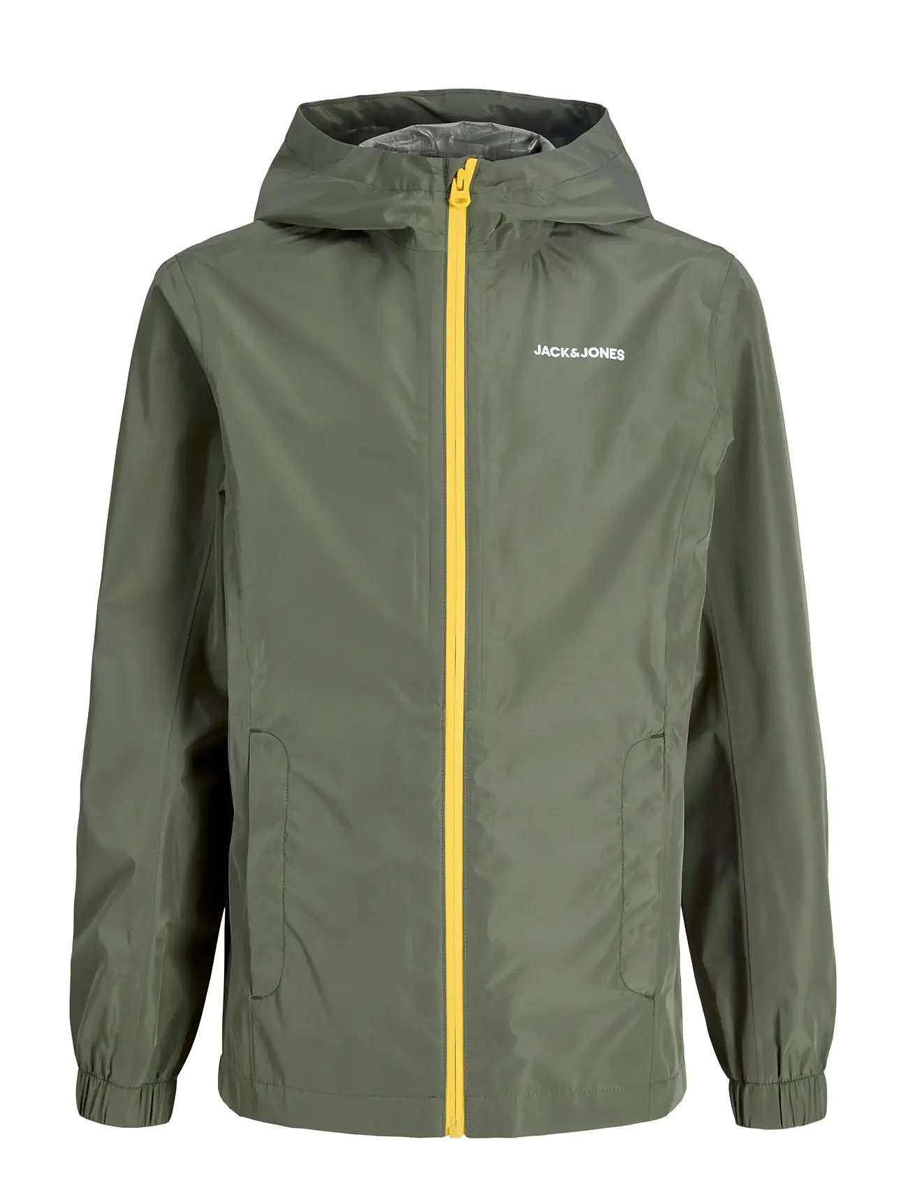 JACK & JONES Jjeflynn Regen Jacke Noos Jnr Khaki - 164 - Kinder