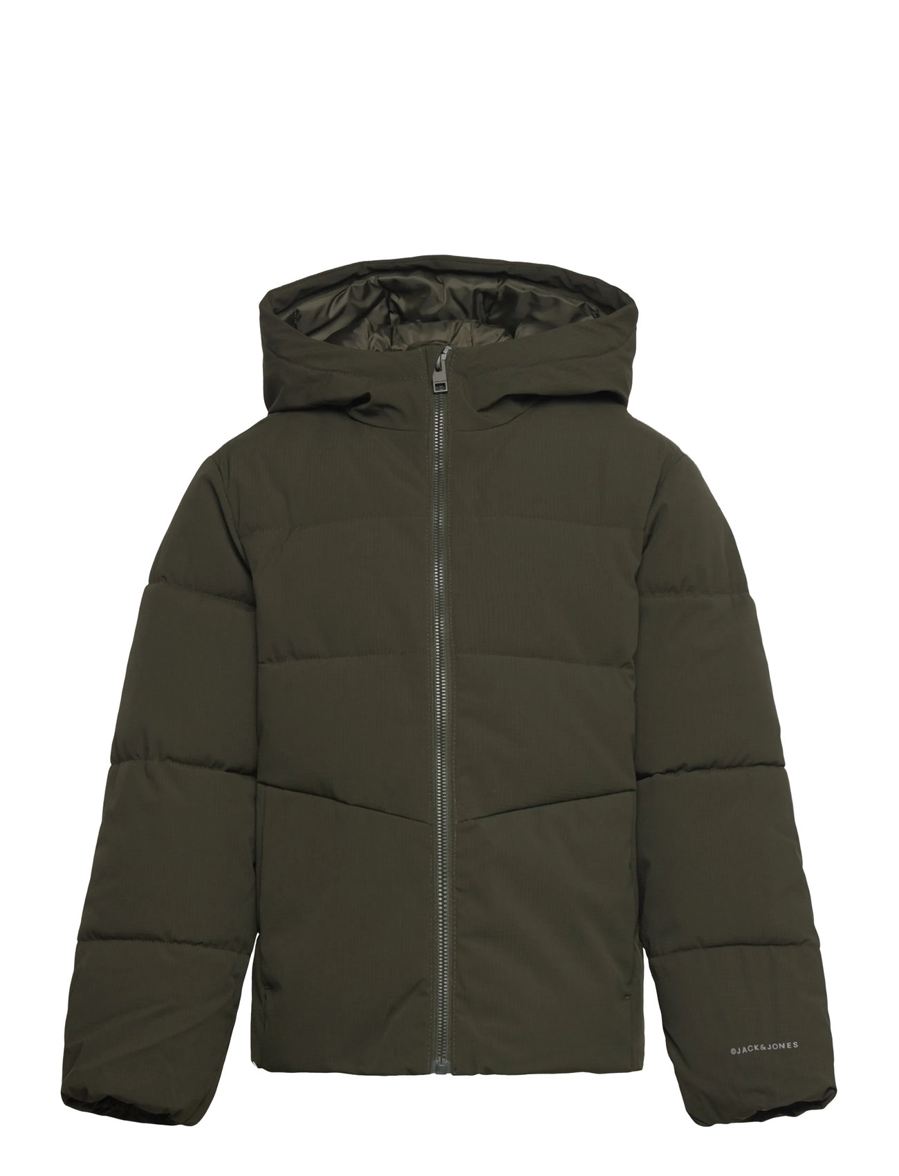 JACK & JONES Jjglobal Puffer Jacke Mni Khaki - 122 - Kinder