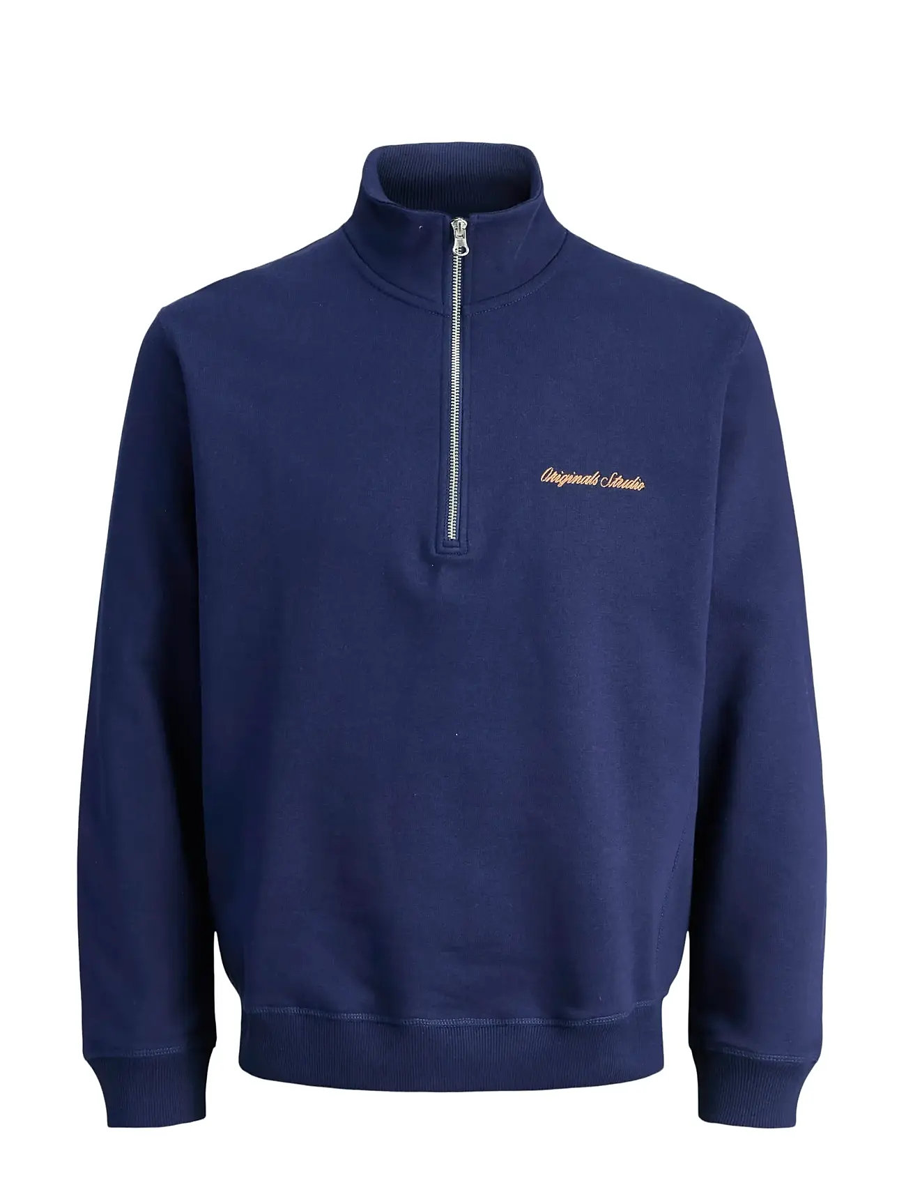 JACK & JONES Jornorrebro Emb Sweat High Neck Jnr Navy - 176 - Kinder