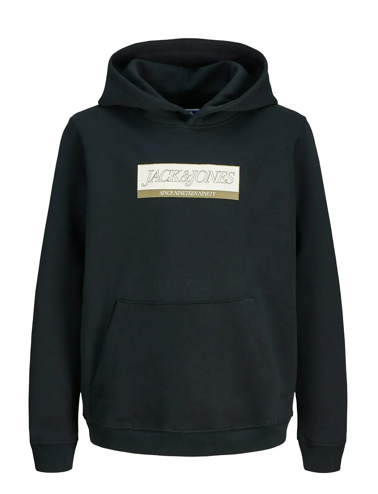 JACK & JONES Jorinwood Block Branding Sweat Noos Jnr Schwarz - 152 - Kinder