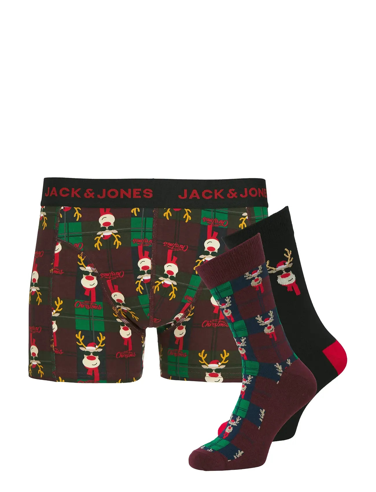 Jack & Jones Jacrudolph Giftbox Jnr, 164, Brown, Sokker > Almindelige Sokker, Herre