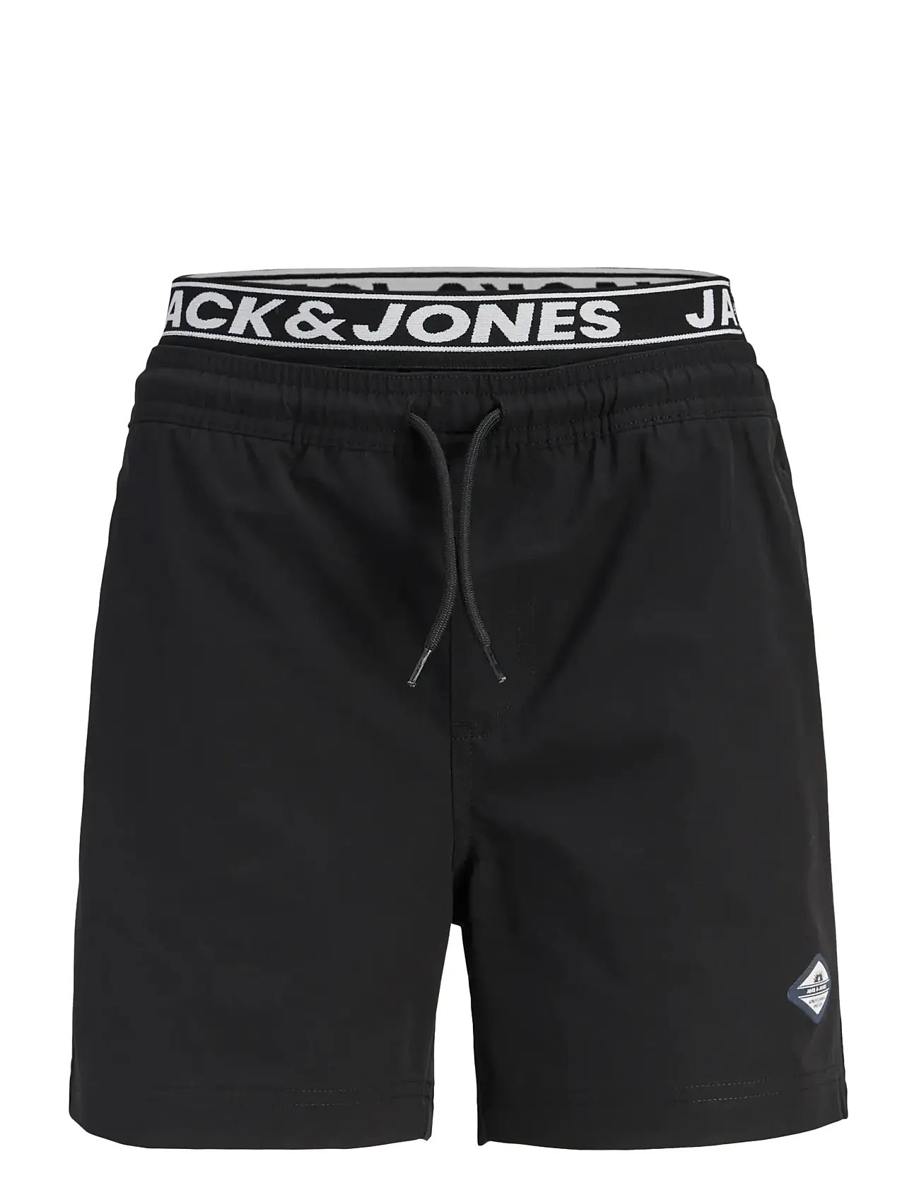 JACK & JONES Jpstmaui Surf Double Wb Swimshort Sn Jnr Schwarz - 176 - Kinder