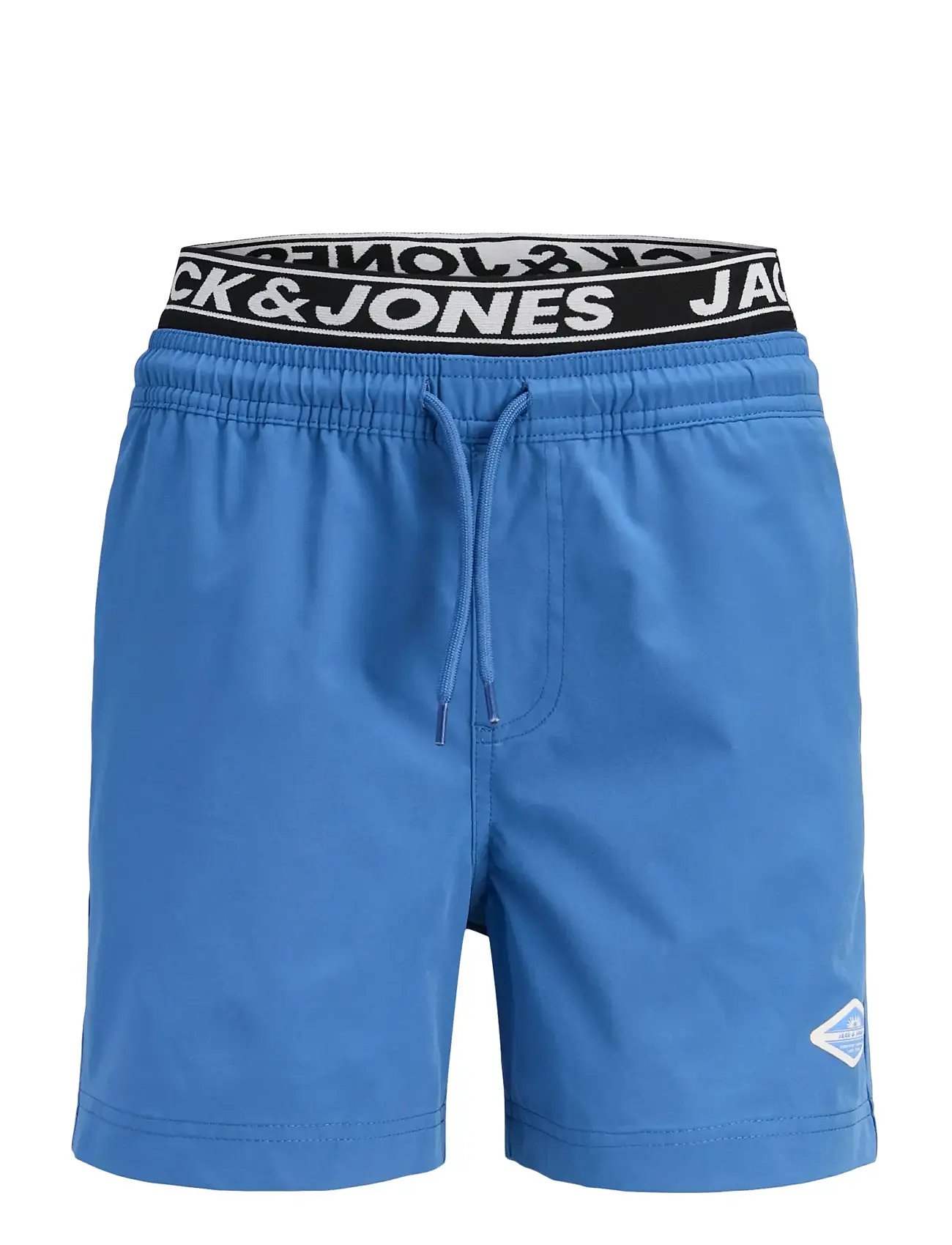 JACK & JONES Jpstmaui Surf Double Wb Swimshort Sn Jnr Blau - 140 - Kinder