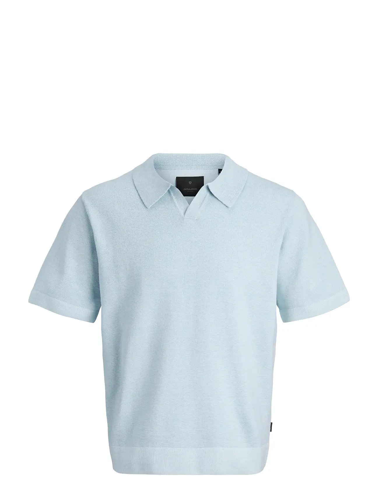 JACK & JONES Jprblamilano Spring Knit Split Nec Jnr Blau - 176 - Kinder