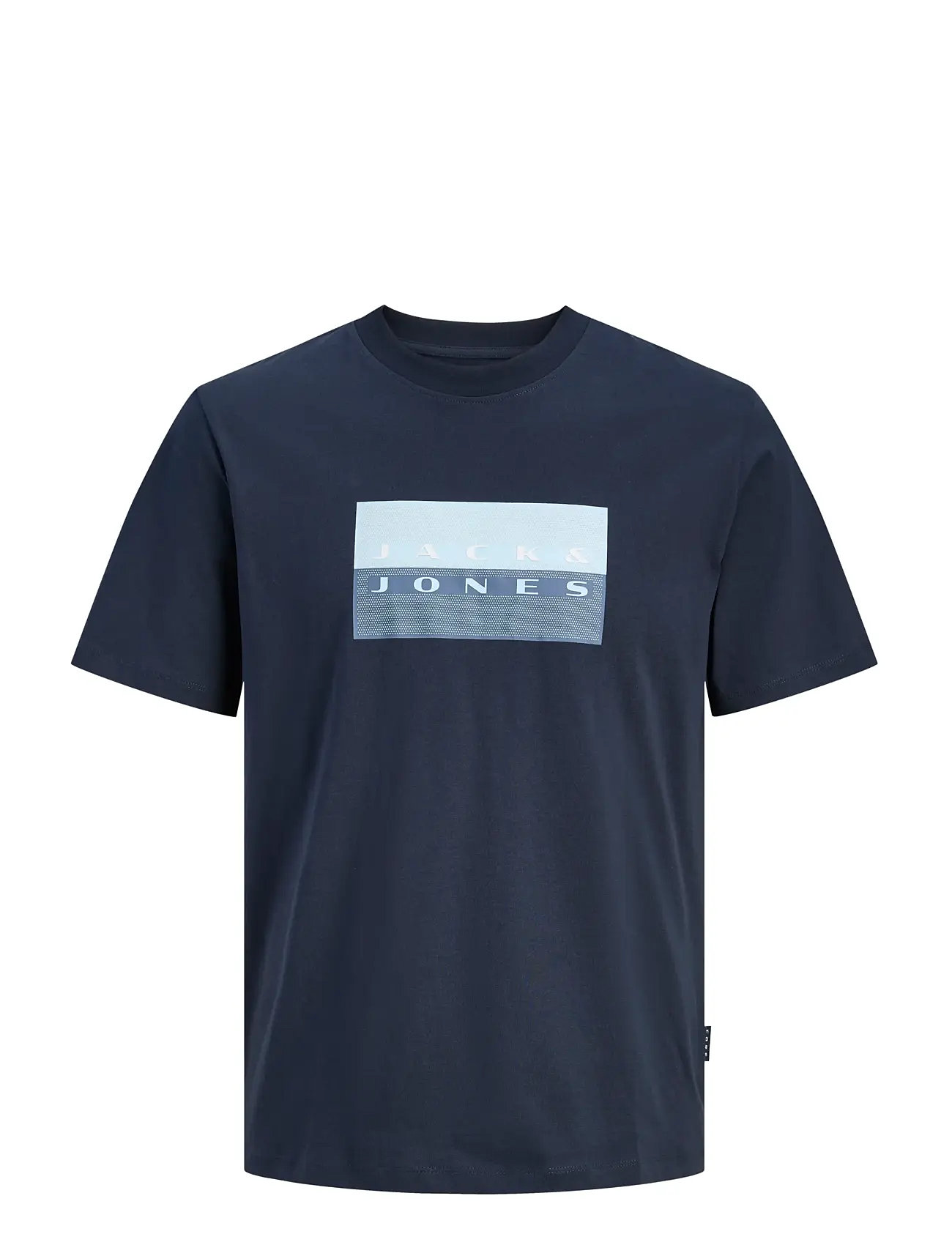 JACK & JONES Jcofusion Dots Print Tee Ss Cn Sn Jnr Navy - 128 - Kinder