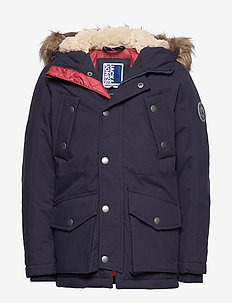 JOREXPLORE PARKA JACKET JUNIOR - NAVY BLAZER