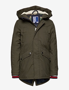 JORKEVIN PARKA JACKET JUNIOR - FOREST NIGHT