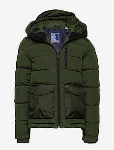 JORWAYNE PUFFER JACKET JR - FOREST NIGHT