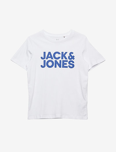 JJECORP LOGO TEE SS CREW NECK JNR - short-sleeved t-shirts - white