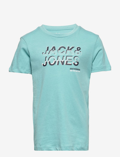 Jack & Jones Junior Jungen Jjelogo Blocking Tee Ss Noos Jr T-Shirt