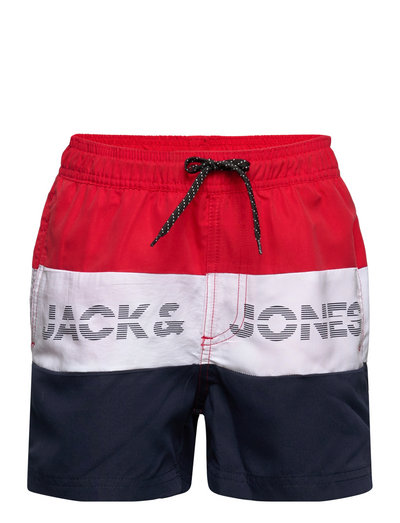 Jack & Jones Jpstfiji Jjswim Colorblock Sn Jnr - Swimshorts - Boozt.com