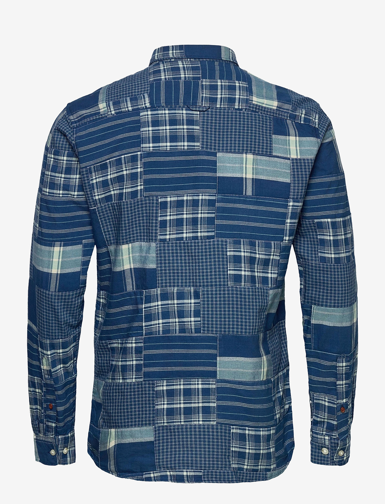 jack and jones blue check shirt