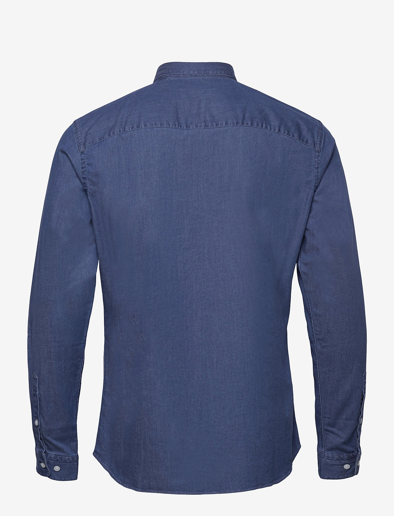 stretch denim shirt