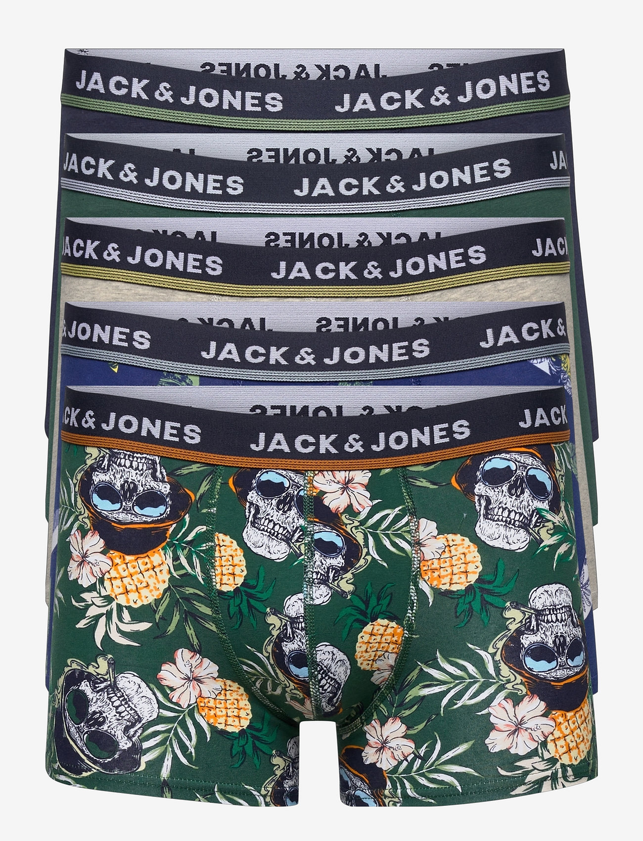 Jack & Jones Jacriver Trunks 5 Pack - Boxers | Boozt.com