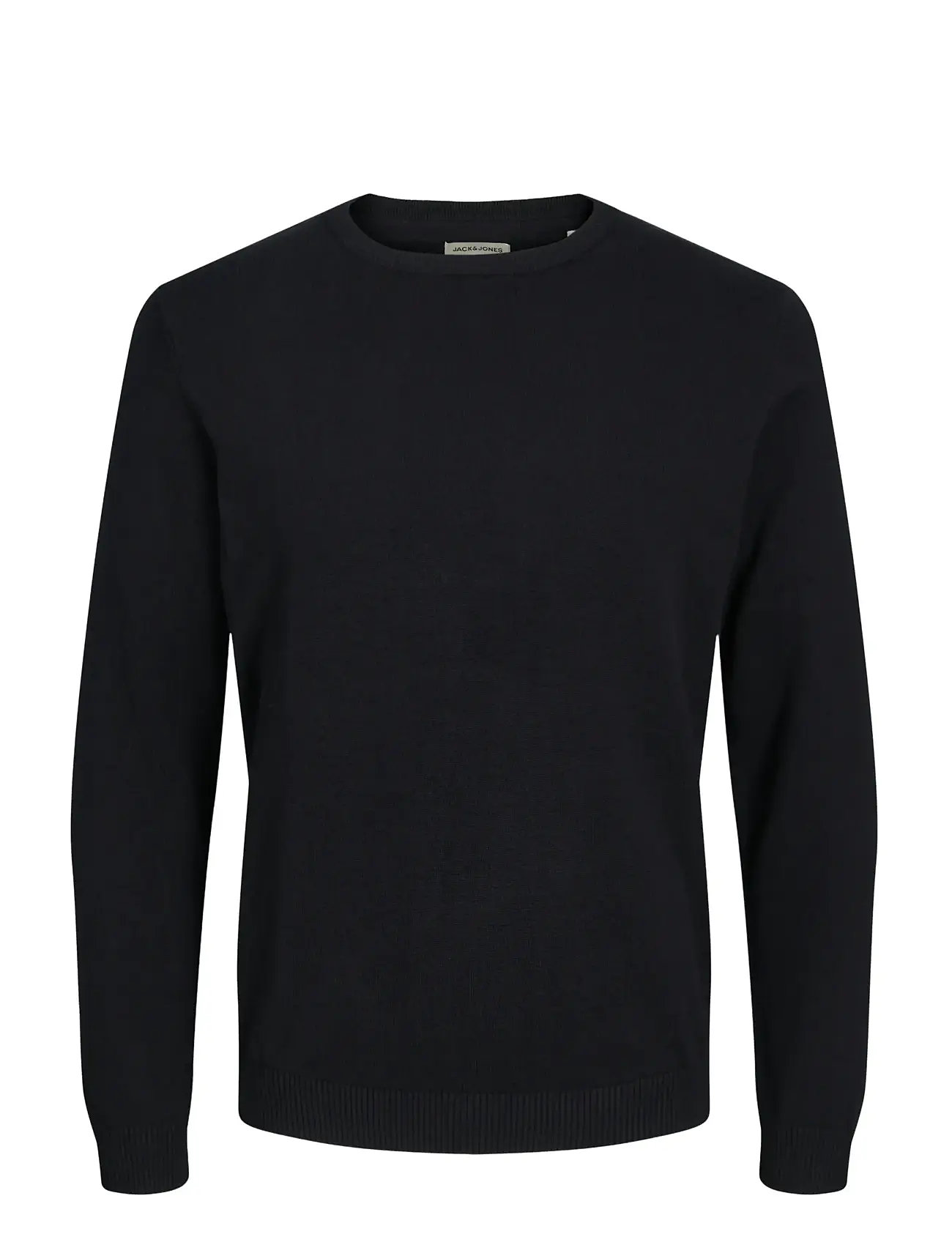 Jjebasic Knit Crew Neck Noos Black Jack & J S
