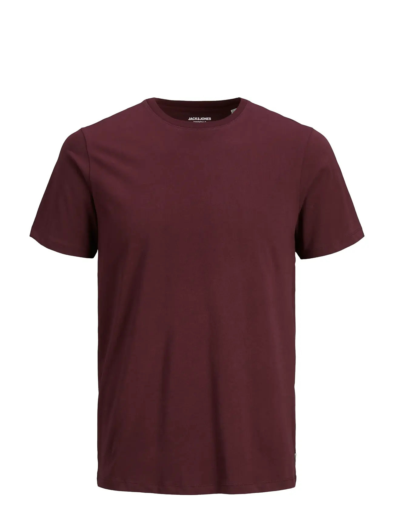 Jjeorganic Basic Tee Ss O-Neck Noos Burgundy Jack & J S